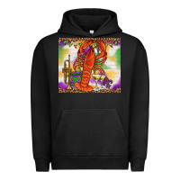 Pigment Black Mardi Gras Crawfish Tumbler Urban Hoodie - HowdyJamesFarm