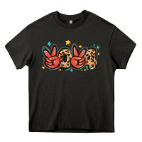 Asphalt 2024 stars and leopard Heavy Core Tee - MaliasSmallBusiness