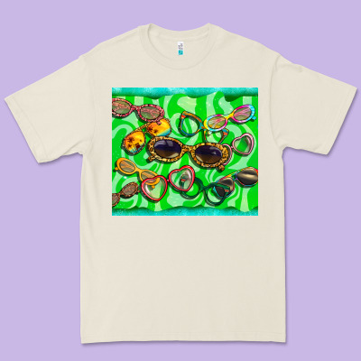 Sunglasses Premium Tee Designed By Barkaloodesign