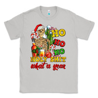 Moon Dust Christmas ho ho ho holy shit what a year skeleton Classic Tee - AdoDesignShop