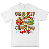 White balls deep in christmas spirit Premium Tee - Zillion Design Studio