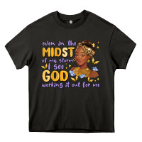 Asphalt even in the midst of my storm i see god working it Heavy Core Tee - MaliasSmallBusiness