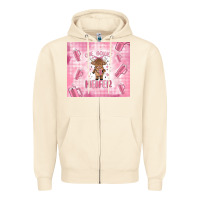 Sandshell one boujee heifer Zipper Hoodie - MaliasSmallBusiness