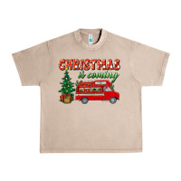 French Oak christmas is coming Urban Heavy Tee - BundleAndBundleShop