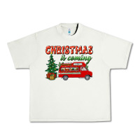 Pistachio christmas is coming Urban Heavy Tee - BundleAndBundleShop