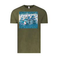 Vintage Olive hello winter Vintage Tee - JahusDesignShop
