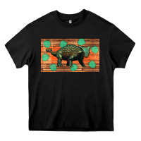Black ankylosaurus sippy cup Heavy Core Tee - Artiststas