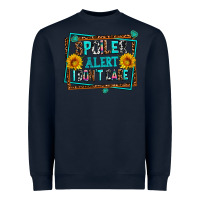 Navy spoiler alert i dont care Heavyweight Sweatshirt - AdoDesignShop
