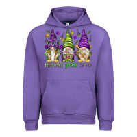 Tulip Mardi Gras crew with gnomies Urban Hoodie - HowdyJamesFarm