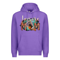 Purple Lacrose Mom Premium Hoodie - Bettercallsaul