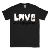 Black love dental hygienist Classic Tee - AdoDesignShop