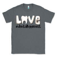 Charcoal Heather love dental hygienist Classic Tee - AdoDesignShop