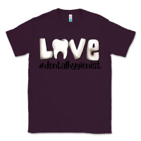 Plum love dental hygienist Classic Tee - AdoDesignShop