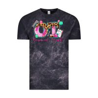 Cloud Black ot occupational therapist Vintage Tee - AdoDesignShop