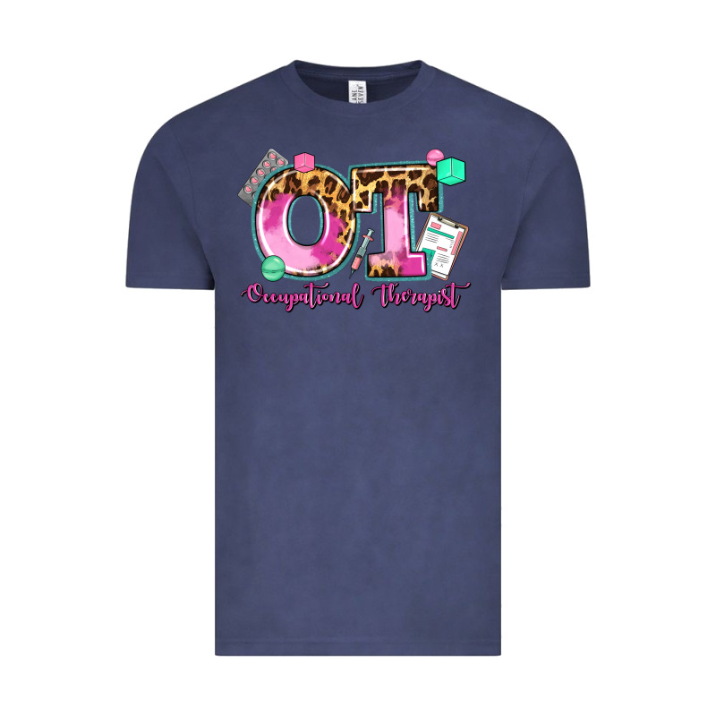 Ot Occupational Therapist Vintage Tee by AdoDesignShop | Teevron