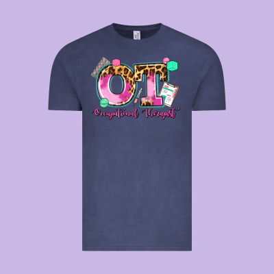 Ot Occupational Therapist Vintage Tee Designed By Adodesignshop
