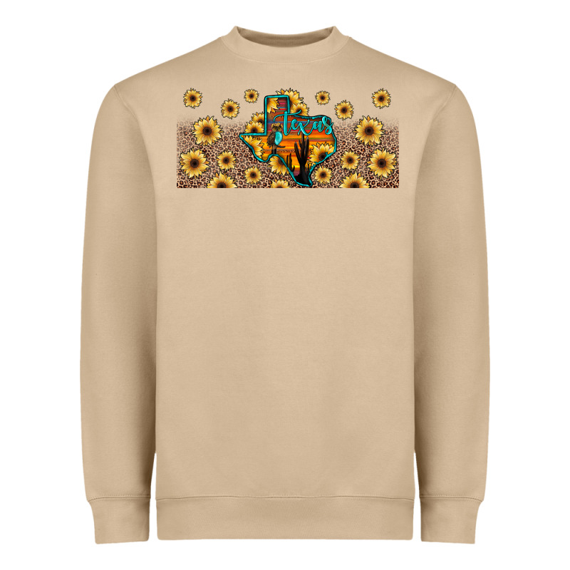 Texas Map Heavyweight Sweatshirt by JahusDesignShop | Teevron