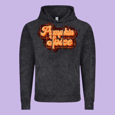 Pumpkin Spice Vintage Hoodie Designed By Jahusdesignshop
