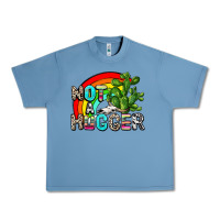 Pebble Blue not a hugger Urban Heavy Tee - AdoDesignShop