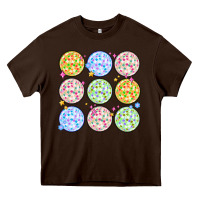 Chocolate Brown disco balls Heavy Core Tee - MaliasSmallBusiness