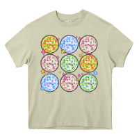 Mossy disco balls Heavy Core Tee - MaliasSmallBusiness
