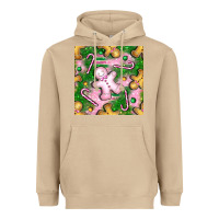 Mushroom christmas smile gingerbread cookie seamless pattern bbs Heavyweight Hoodie - BundleAndBundleShop