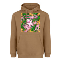 Toasted Coconut christmas smile gingerbread cookie seamless pattern bbs Heavyweight Hoodie - BundleAndBundleShop