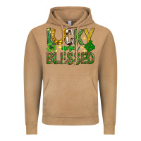 Vintage Camel Lucky and blessed st. patricks day Vintage Hoodie - Neo Western