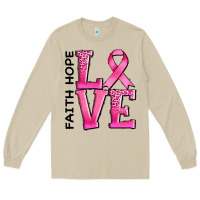 Mushroom faith hope love Long Sleeve Tee - AdoDesignShop