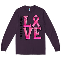 Plum faith hope love Long Sleeve Tee - AdoDesignShop