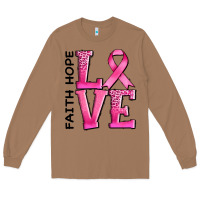Toasted Coconut faith hope love Long Sleeve Tee - AdoDesignShop