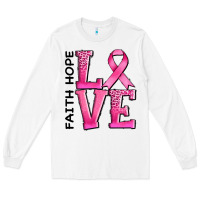 White faith hope love Long Sleeve Tee - AdoDesignShop