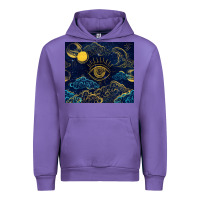 Tulip evil eye moon Urban Hoodie - TumblerDesignByShophia