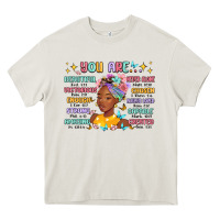 Cream you are beautiful victorious enough strong Heavy Core Tee - MaliasSmallBusiness