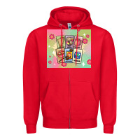 Traditional Mexican Food Zipper Hoodie | Teevron