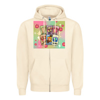 Sandshell traditional mexican food Zipper Hoodie - MaliasSmallBusiness
