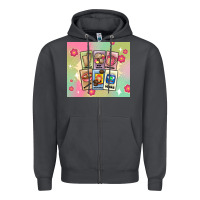 Smoke traditional mexican food Zipper Hoodie - MaliasSmallBusiness
