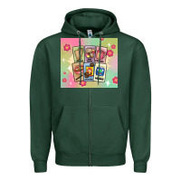 Sports Green traditional mexican food Zipper Hoodie - MaliasSmallBusiness