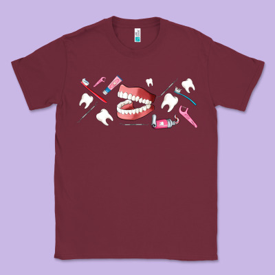 Dentist Elements Classic Tee Designed By Adodesignshop