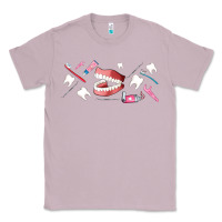 Lilac dentist elements Classic Tee - AdoDesignShop