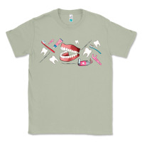 Matcha dentist elements Classic Tee - AdoDesignShop