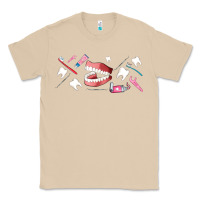 Mushroom dentist elements Classic Tee - AdoDesignShop