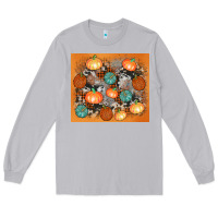 Moon Dust cowhide pumpkin Long Sleeve Tee - AdoDesignShop