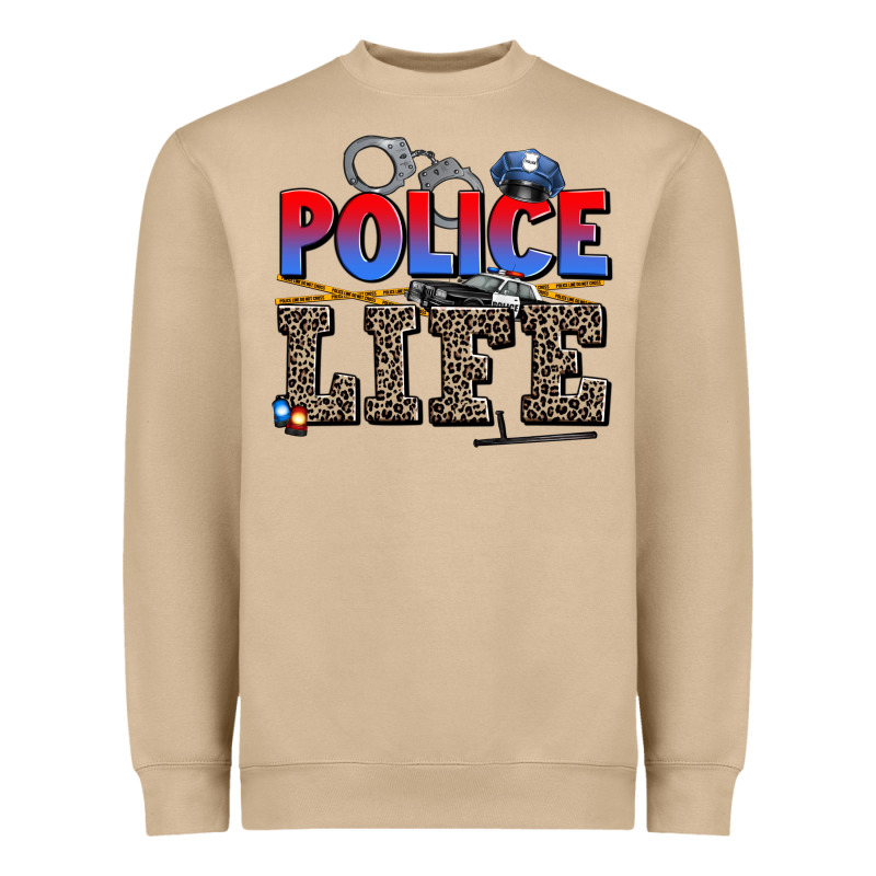 Police Life Heavyweight Sweatshirt by AdoDesignShop | Teevron