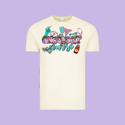 Oncology Nurse Vintage Tee Designed By Adodesignshop