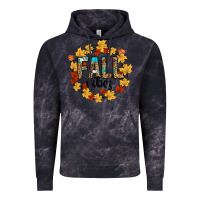 Cloud Black fall vibes Vintage Hoodie - CowhideDigitalArt