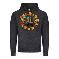 Vintage Black fall vibes Vintage Hoodie - CowhideDigitalArt