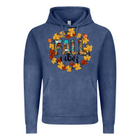 Vintage Denim fall vibes Vintage Hoodie - CowhideDigitalArt
