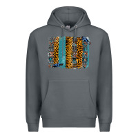 Rock Aztec Leopard Glitter Brushstrokes Premium Hoodie - Bettercallsaul