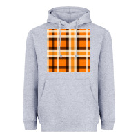 Heather Grey tartan seamless pattern bbs Heavyweight Hoodie - BundleAndBundleShop
